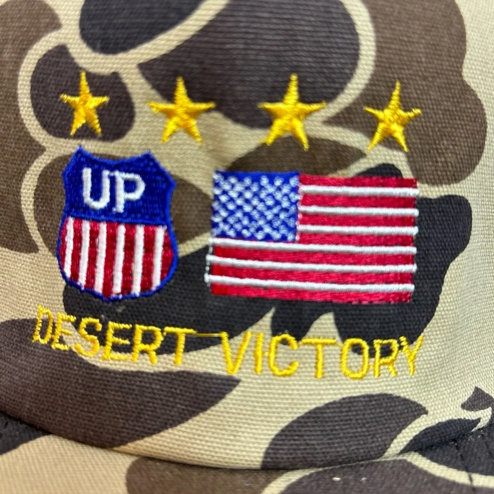 Union Pacific US Flag Desert Victory Baseball Hat
